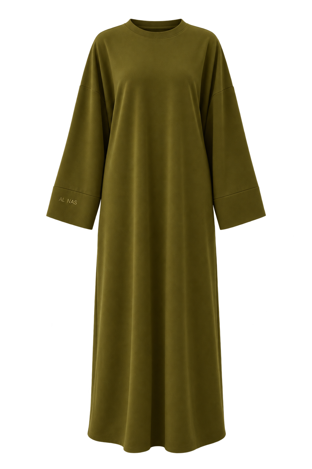 Sukoon Oversized Shirt Dress - Sage