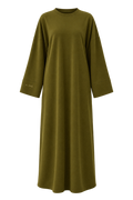 Sukoon Oversized Shirt Dress - Sage