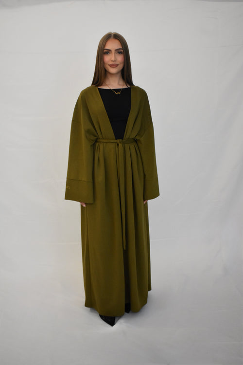 Sukoon Abaya- Sage