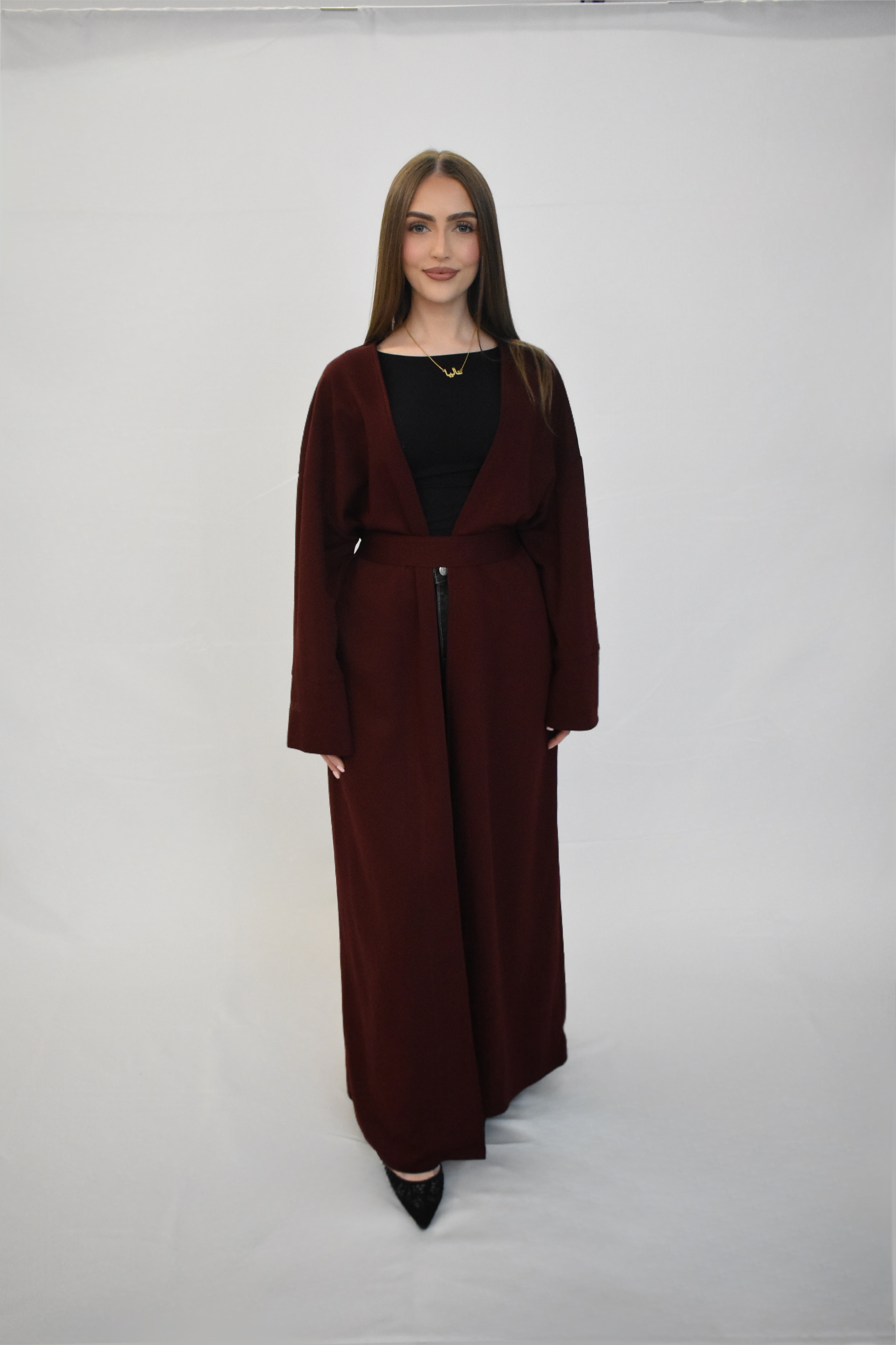 Sukoon Abaya - Merlot
